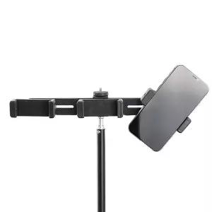 핸드폰 액세서리 3개 홀더 브라켓 거치대 헤드 삼각대 방송 스탠드