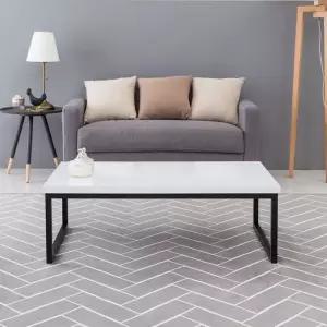 좌식테이블 화이트 B2194(착불) 1000 좌탁 소파테이블 가구샘 철재