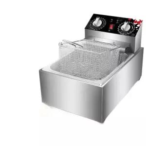 업소용 튀김기 10L 전기 미니 단일 실린더 가정용 닭