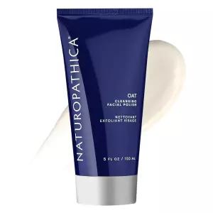 나투로파티카 귀리 클렌징 페이셜 폴리시 - 다용도 클렌저 페이스 스크럽 마스크 여성 및 남성용 각질 제거