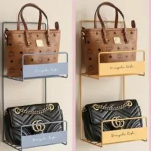 가방 보관함 진열대 이중 홀더 정리대 수납