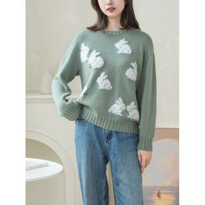 뜨개질 수제 DIY 토끼 원장 원사 스풀 Kitting 바늘 스틱 스웨터 소재 패키지 의류에 대한 스레드