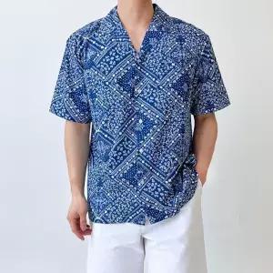 셔츠 여름 패션 해외 여행룩 남자 동남아 반팔 패턴