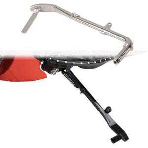 스윙보조 오토바이 10 인치 스탠드 사이드 키트 Harley Touring FLHX FLHR 2007 주차 발판 브래킷