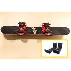 AA Products A 커플 알루미늄 스노우보드 디스플레이 벽 마운트 랙, 보호 안감 포함