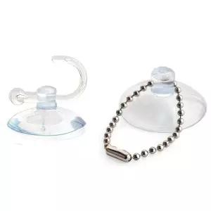 압착 32mm 흡착판 흡판 연결 고무 화장실 구슬줄 100개 벌크 큐방 고리