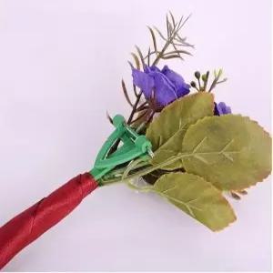 삼각형 브로치 펜던트 부토니에르 핀 단추 T자형 결혼식 웨딩 꽃 포장 재료 플라워샵