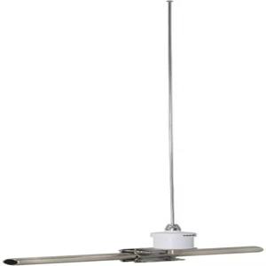 고강도 스테인리스 스틸 L 브래킷이 장착된 트램 VHF 해상 안테나는 모든 대역 주파수 6dB 이득 높이