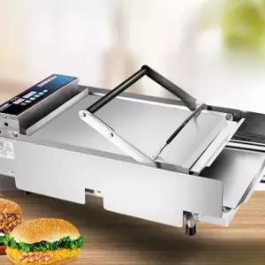 업소용 번 토스터 햄버거 번 데우기 베이커리 열판기 대형 기계식 굽는