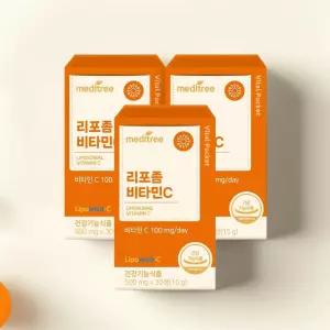 메디트리 리포좀 비타민C 3박스 바이탈포켓 리포조말 항산화 보충제