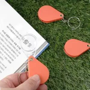 독서 휴대용 접이식 키링부자재 열쇠고리 키링 돋보기 어항만들기 물고기용품 35큐브