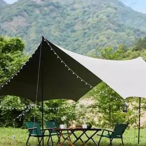 캠핑 여행 베이직대형 그늘막 타프 스크린 캐노피 풀세트
