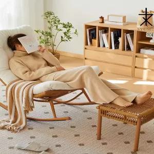 라탄 등나무 안락의자 휴식 테라스 무중력 스윙체어 카페