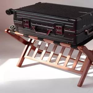 원목 거치대 캐리어 선반 가방거치대 짐보관 우드 태블릿