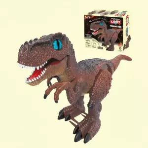 티라노사우르스 공룡 퍼즐 조립 작동 로봇 키트 DIY 움직이는 어린이 완구