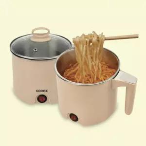 CM-099 무선 전기 라면포트 1L 멀티쿠커 스테인리스 냄비 조리기 캠핑 자취용