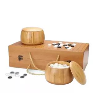 휴대용 바둑판 접이식 장기판 바둑알 모조옥