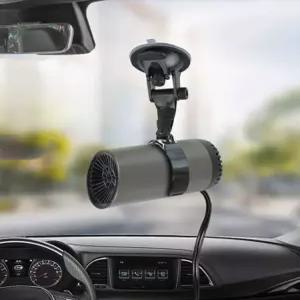 차량용 온풍기 시거잭 연결형 이동식 열풍기 차박 캠핑용