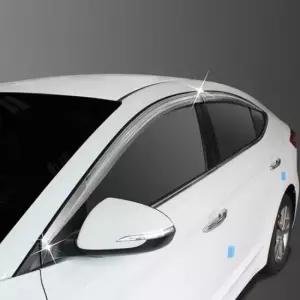 [CAR] D-202 햇빛가리개 아반떼AD 4P 크롬썬바이져 빗물차단