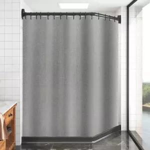 샤워 커튼 블라인드 욕실 코너 접이식 틈새 자석 방수
