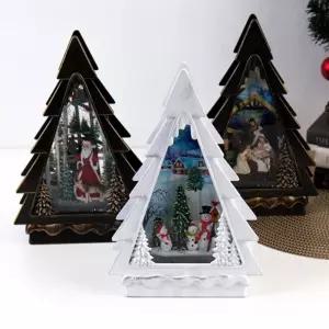 트리 워터볼 오르골 오르골스노우볼 인테리어소품 트리워터볼