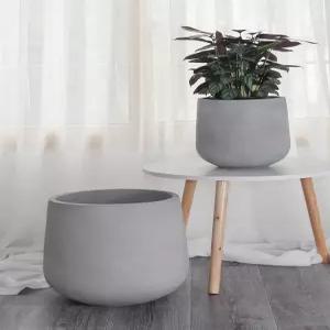 도자기 거실 인테리어 특대형 토분 점토