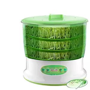 가정용 콩나물 재배기 숙주 새싹 소형 키우기 식물 대용량 세트 녹두 급수