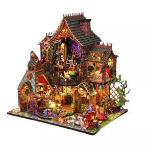 해리포터호그와트성 입체 로보타임 DIY세트 스타일 수제 3D입체나무퍼즐