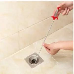 화장실뚫어뻥 뻥뚜러 와이어형 스프링 160cm 배수구 변기 막힘 뚜러뻥