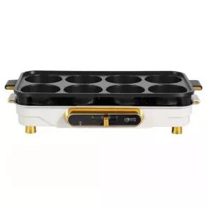 전기 팬케이크 팬 메이커 가정용 팬분리형 스테인레스 피자 가열 크레이프 양면 메밀 크레페