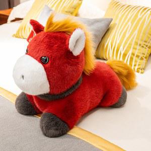 귀여운 인형 말의 활동적인 선물 부드러운 장식용 PP솜 충전