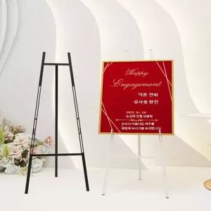 액자거치대 이젤 전시장 미술관 결혼식 야외용 대형액자거치대 화판 스탠드