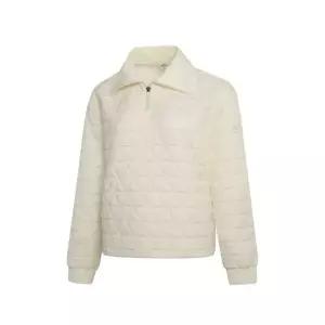 프로월드컵 PWX Q424-3274-1IV 여성 겨울 누비지 집업티셔츠 1998813