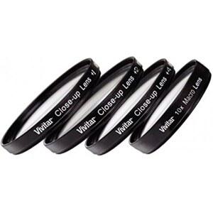 비비타 시리즈 1 +1 +2 +4 +10 클로즈업 매크로 필터 세트 (파우치 포함) (52mm)