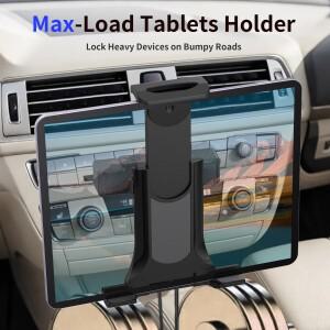 호환 유니버설 차량용 태블릿 스탠드 CD 플레이어 슬롯 마운트 폰 홀더 (아이패드 프로  에어  미니  샤오