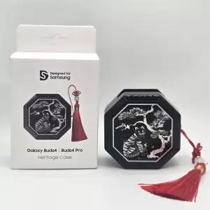 삼성 갤럭시 버즈4 프로 전통 문양 호랑이 정품 커버 케이스 Heitage SM-R640 SM-R540 GP-FPR640