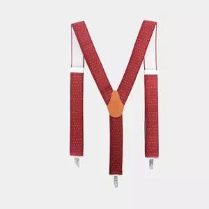 멜빵 Y형 서스펜더 캐주얼 서스펜더 점레드 멜빵 캐주얼멜빵 국내산 정품