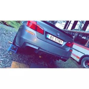 BMW 5시리즈 F10 M 스포츠 M5 11-16년 ABS 리어 범퍼 디퓨저 리프 디퓨저