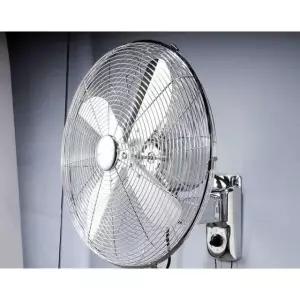 클래식 레트로 벽걸이 선풍기 스테인레스 엔틱 앤틱 인테리어 14인치 실버 노브+풀로프