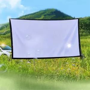 휴대용 빔스크린 이동식 접이식 스크린 야외용 차박용