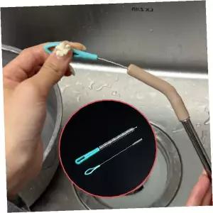 음료 용기 내부 세척 도구 긴 솔 빨대 청소 브러시 위생 관리 주방 용품 텀블러