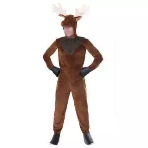 크리스마스 루돌프 코스튬 여자 옷 엘크 인형탈 의상 점프슈트 복장 성인