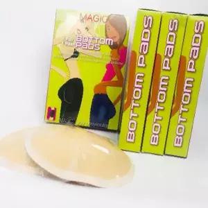 실리콘 힙업 패드 접착식 엉덩이 볼륨 보강 재사용 가능 속옷 부착 라인 보정