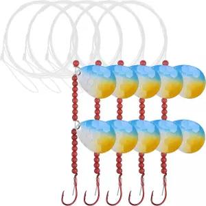 월리 스피너 리그 키트 5팩 크롤러 하네스 라이그 사전 장착 라이브 미끼 콜로라도 블레이드 비드 옥토퍼스