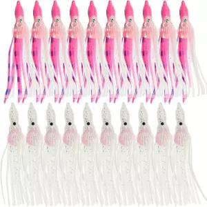 즈리브크 오징어 낚시 납 블록에 내장된 3D 홀로그램 눈과 트레블 훅으로 대형 시뮬레이션 발광 인공 미끼