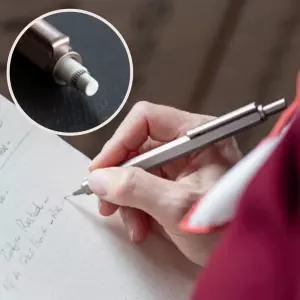 알루미늄 지우개 샤프 제도용 메탈 금속 드로잉 펜 필기구 학생