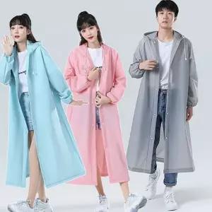 방수 우비 일회용 휴대용 레인웨어 성인 우비 여성 코트 남녀공용 아우터 간편 야외 후드 남성