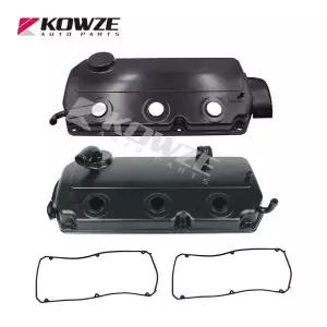 호환  켓이 있는 엔진 밸브 로커 커버 미쓰비시 파제로 V33V 몬테로 스포츠 K96W L200 트리톤 K76T MD33165