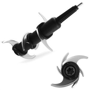 Ninja Blender 블레이드 교체품 2.04L(72온스) 피처용 - 스테인리스 스틸 닌자 1000 1200 1500와트 모델과 호환 | BC701CCO BL610 /660 /661BBYC /663 /665Q /710WM /740 CO610B CT610