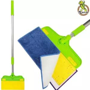 청소 밀대 다용도 극세사 교체용 밀대 걸레 바닥 유리창